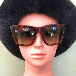 Valentino Women's V711S 214 Unknown RX Havana Square Sunglasses